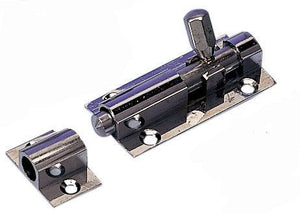 Bolzenriegel Messing verchromt