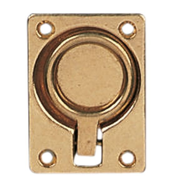 Bodenheber Messing poliert