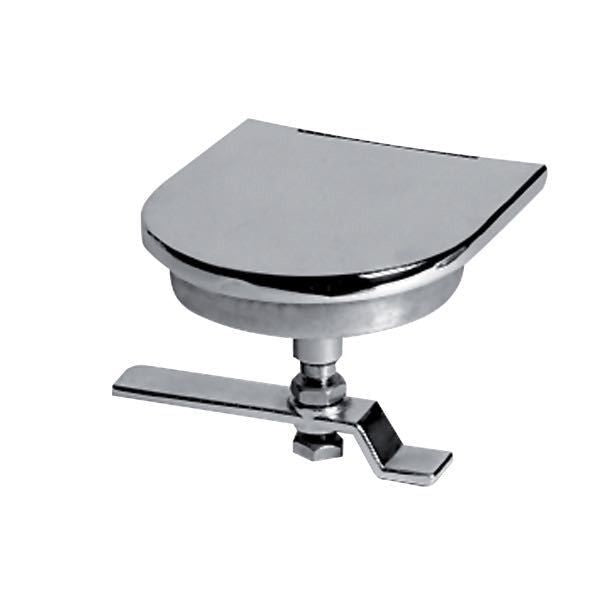 Bodenheber mit Deckel rostfreier Stahl L=100mm B=115mm