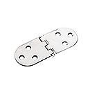 Roca Scharnier rostfreier Stahl oval 80+80x60mm verdeckt