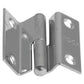 Roca Türscharnier 35 × 40 mm – poliertes Messing oder Edelstahl