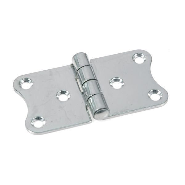 1852 Scharnier rostfreier Stahl L=74mm B=40mm