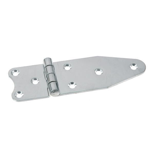 1852 Scharnier rostfreier Stahl L=130mm B=40mm