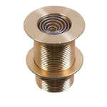 Guidi Borddurchlass mit Sieb Messing