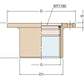 Guidi Inspektionsdeckel Bronze D=3 1/2