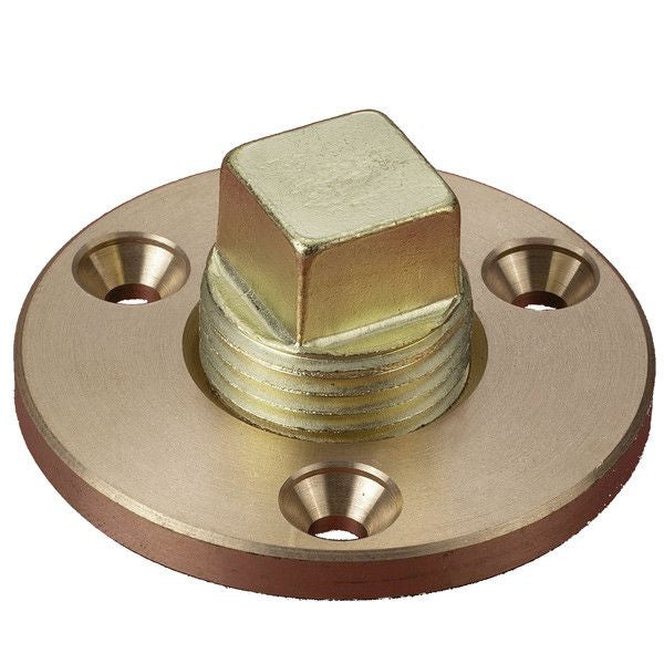 Lenzstopfen MEssing AD=55mm ID=19mm