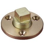 Lenzstopfen MEssing AD=55mm ID=19mm