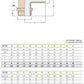 Guidi hose connector fitting, brass, 90° male thread