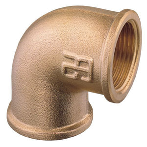 Guidi Rohrbogen Messing 90° Innengewinde