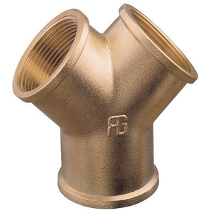 Guidi Y-Stück Messing