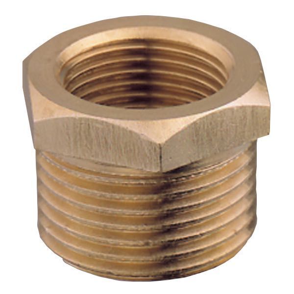 Guidi Rohrverbinder Aussen-/Innengewinde Messing