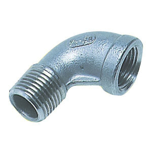 1852 Rohrbogen 90° Innen-/Außengewinde rostfreier Stahl AISI 316