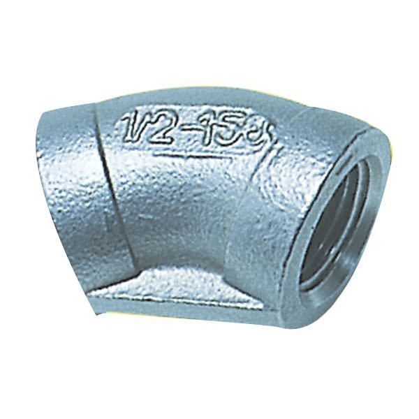 1852 Rohrbogen 45° Innen-/Innengewinde rostfreier Stahl AISI 316