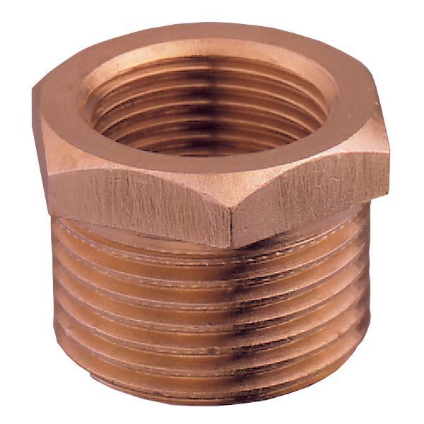 Guidi Rohrverbinder Aussen-/Innengewinde Bronze