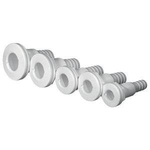 Trudesign Borddurchführung weiß mit Schlauchanschluss