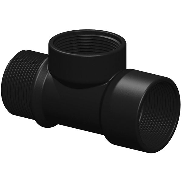 Trudesign T-Stück 1 1/2 2 Innengewinde 1 Aussengewinde