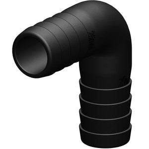 Trudesign 90° Schlauchverbinder schwarz