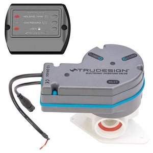 Trudesign Elektrisches Y-Ventil 12/24 V – 2-Wege-Umschaltventil mit Schaltpaneel