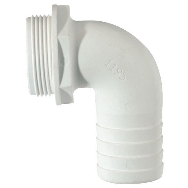 Trudesign Schlauchverbinder 90° – Winkelverbinder 1½″ für 38-mm-Schläuche