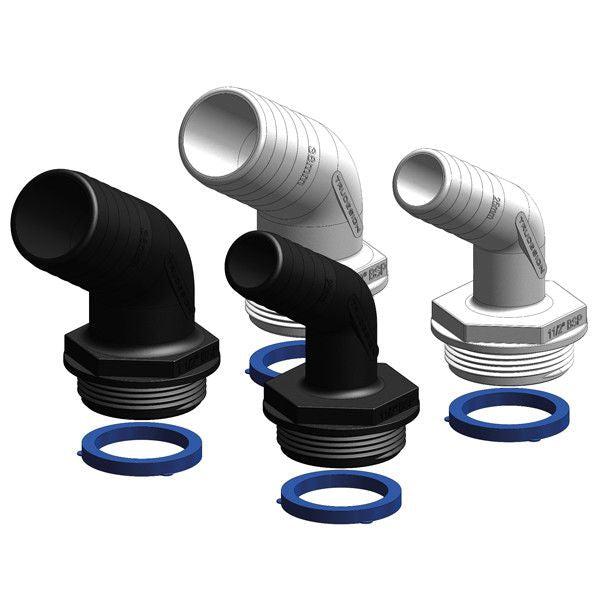 Schlauchanschluss-Stutzen für Aquavalve 120°