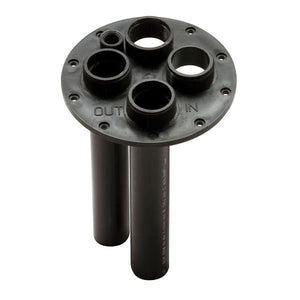 Anschlussflasch für Kunststoff-Fälalientanks