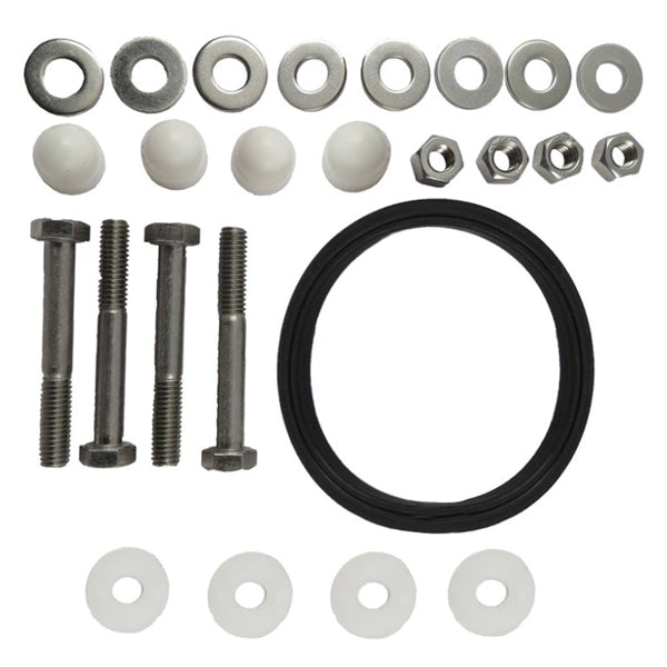 Jabsco Dichtung/Schrauben/Muttern für Toiletten-Unterteil