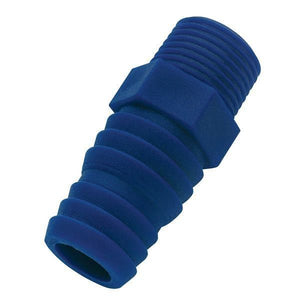 Schlauchanschlussstutzen Kunststoff 3/8 für Schlauch ID=17+19mm