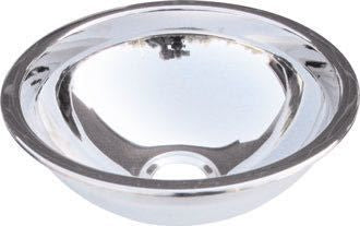 Waschbecken rostfreier Stahl rund D=30cm