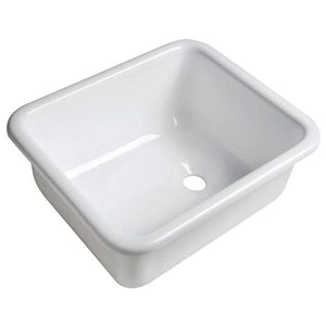Waschbecken aus Kunststoff. 330x280x140mm weiss