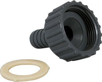 Schlauchanschluss Kunststoff D=3/4 für Schlauch ID=20mm
