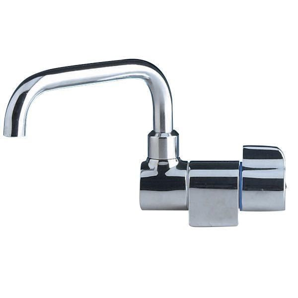 Barka Wasserhahn Typ 4600/1 – niedriger Einhebelmischer mit klappbarem Schwenkauslauf