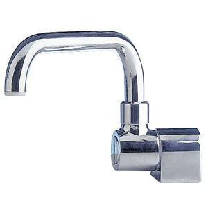 Barka Wasserauslauf für Fußpumpe BR0600 – Wasserhahn aus verchromtem Messing