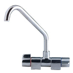Wasserhahn mit Mischbatterie Messing verchromt Typ MR4100