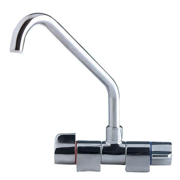 Wasserhahn mit Mischbatterie Messing verchromt Typ MR4100