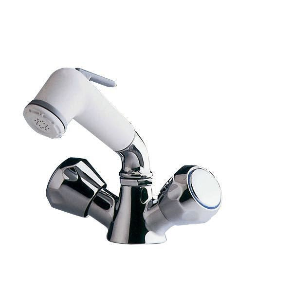 Wasserhahn warm/kalt mit Brauseschlauch L=2