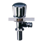 Absperrventil zum Einbau Messing verchromt Anschlus 3/8