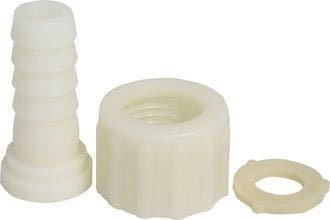 Schlauchanschluss Kunststoff ID=1/2 für Schlauch 12mm