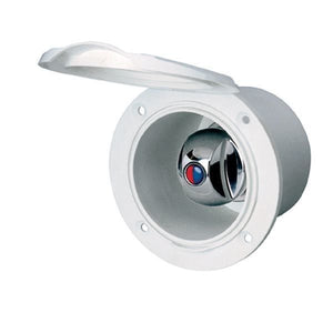 Nouva Rade Mischventil für Cockpitdusche zum Einbau weisser Deckel