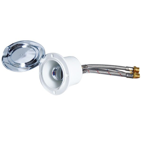 Nouva Rade Mischventil für Cockpitdusche zum Einbau verchromter Deckel