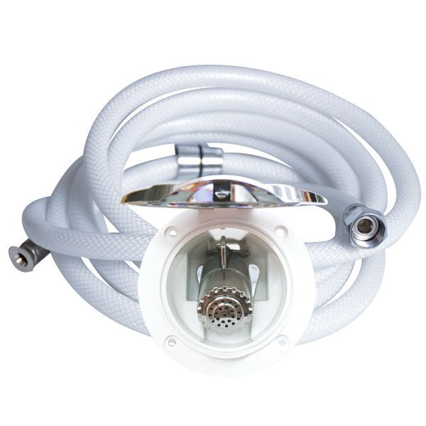 Nouva Rade Cockpitdusche zum Einbau mit Schlauch D=3m verchromter Deckel