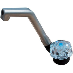 Wasserhahn mit Kontakt zum Starten der Frischwasserpumpe verchromt Anschluss 10/12mm