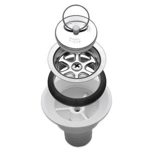 Dometic Wasserablauf Schlauchanschluss – Ablaufgarnitur mit Ø 25 mm für Bordwaschbecken