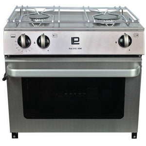 Pacific 4500 Gasherd 2-flammig mit Backofen