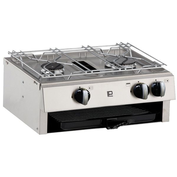Neptune Tasman 4500 – 2-flammiger Marinegasherd mit Grill