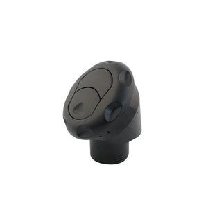 Warmluftauslass 45° verschliessbar für Luftschlauch ID=55mm