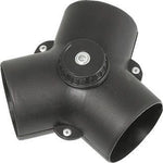 Sirocco Y-Warmluftverteiler – Luftschlauch-Verteiler 75 mm auf 2 × 60 mm