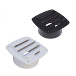 Roca Lüftungsgitter Kunststoff B=125mm L=125mm mit Schlauchanschluss