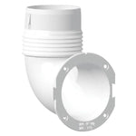 Nuova Rade Schlauchadapter 90° für Lüfter – Kunststoff