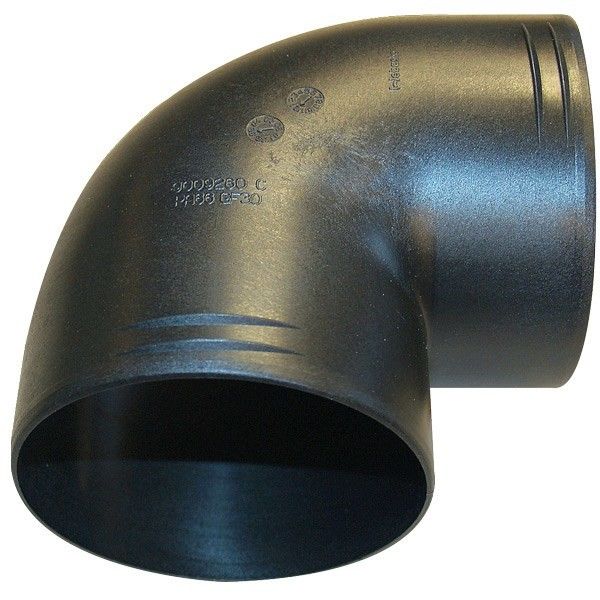 Webasto Verbinder 90° für Warmluftschlauch – Schlauchinnen-Ø 90 mm