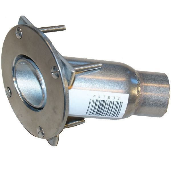 Webasto Borddurchlass für Auspuff 45° für Auspuffschlauch ID=22mm